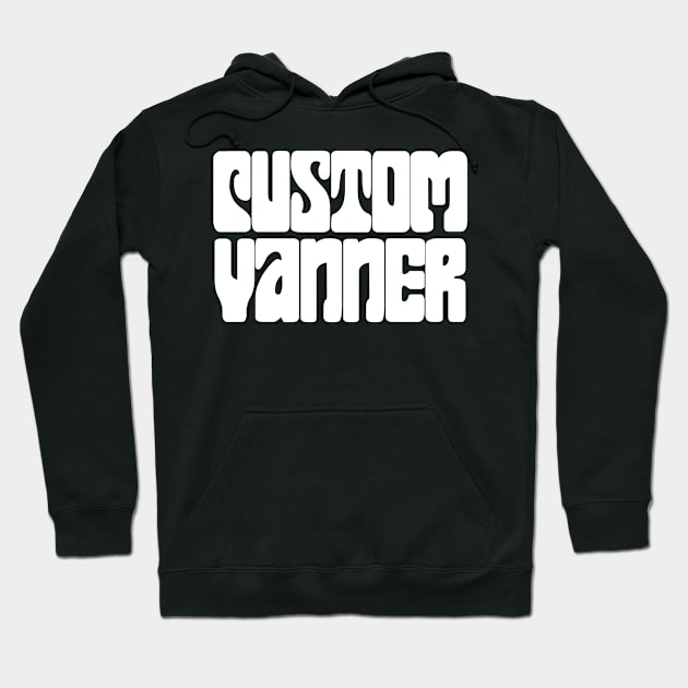 Custom Vanner (White) Hoodie by NextGenVanner